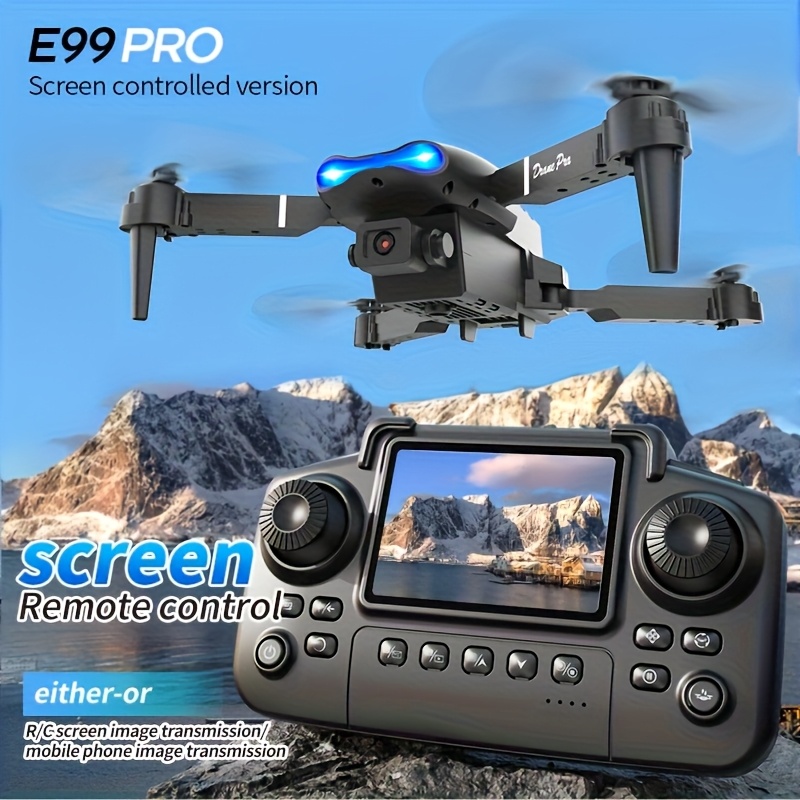 Обновленный дрон E99PRO MAX 20 – обзор и цена Drone Controller Screen